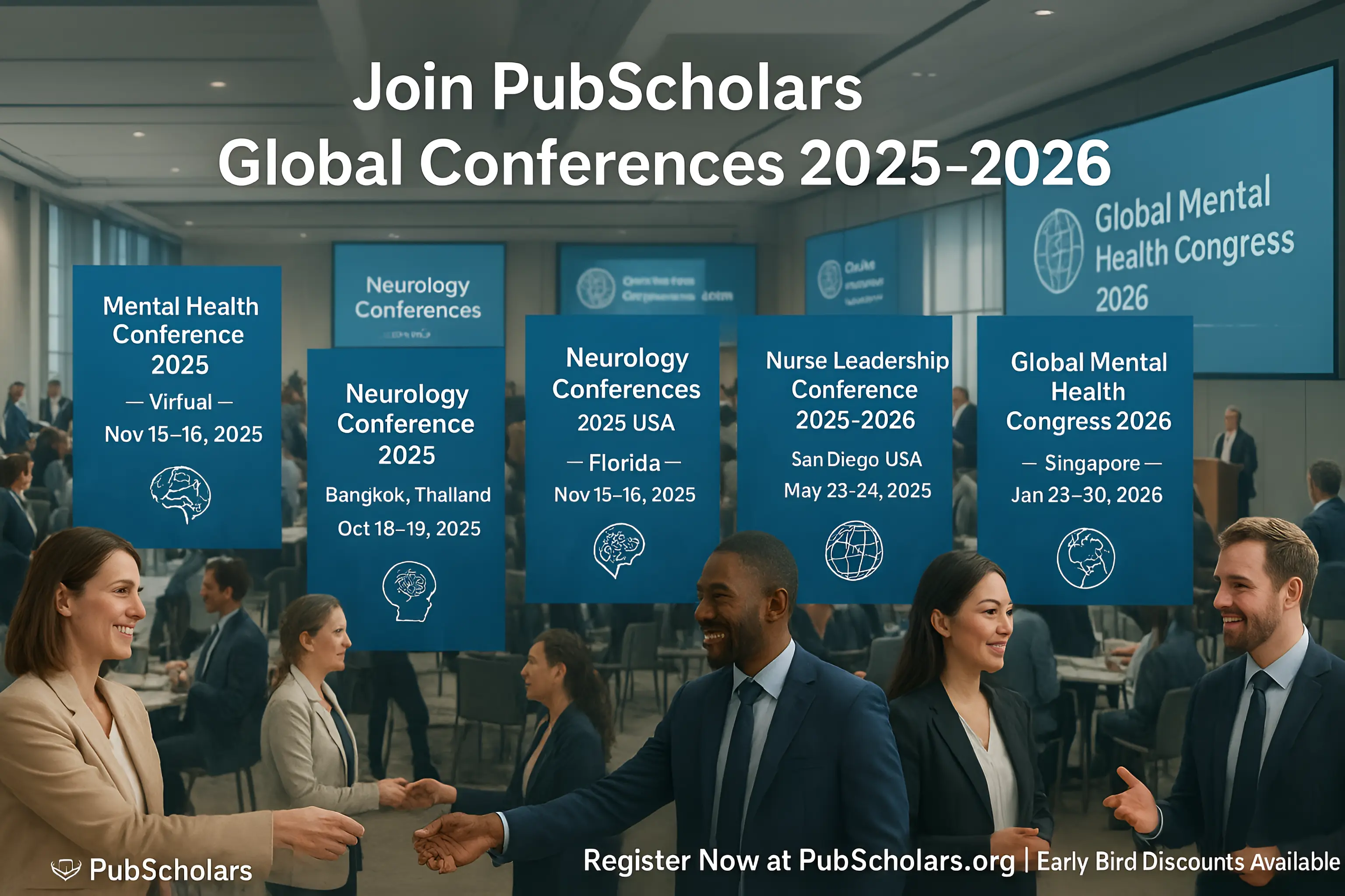 Top Mental Health Conferences 2025–2026: In-Person & Virtual