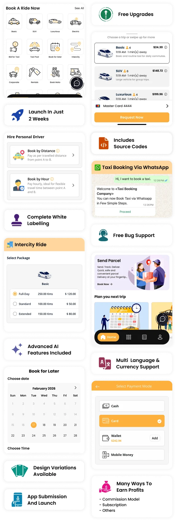 Uber Clone - AI Powered Taxi App Solution